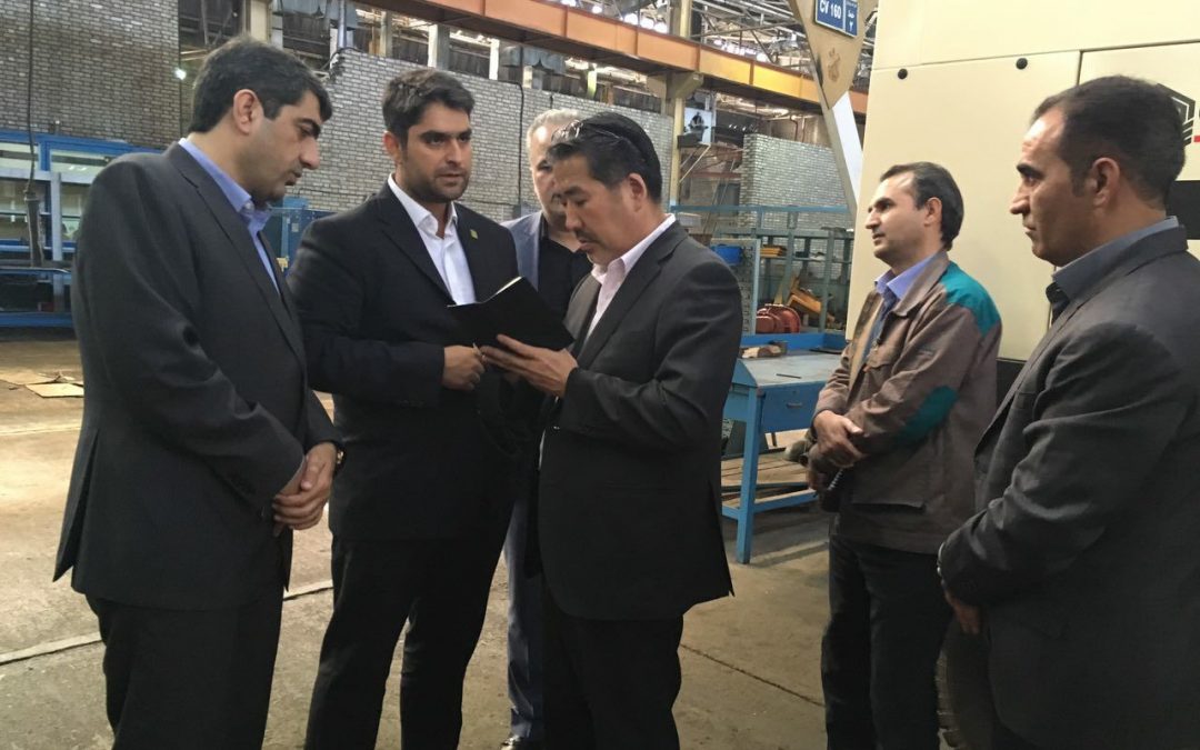 بازدید نمایندگان ویژه و مدیران ارشد کمپانی AIRMAN ژاپن